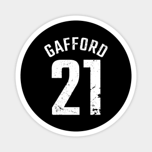 Daniel Gafford Jersey Dallas Texas Basketball Player Number 21 BASKETBALL-11 Magnet